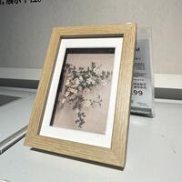 Ikea Loldam picture frame imitation oak 10x15 cm 6-inch picture frame decoration picture frame figurine display stand genuine product thumbnail 8