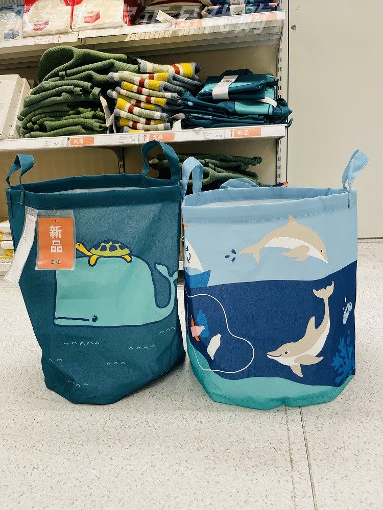 宜家储物袋加厚杂物收纳袋玩具袋
