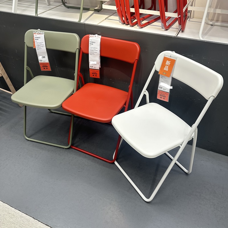 宜家可折叠办公椅电脑椅正品包邮