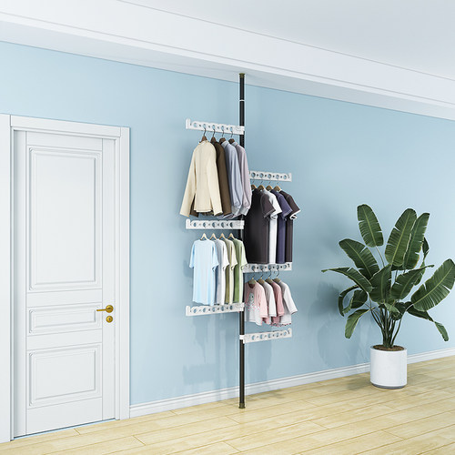 顶天立地免打孔可折叠