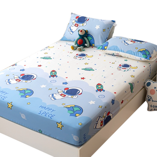 定做儿童床笠单件纯棉卡通薄床垫席梦思保护套全棉床单床罩夏定制