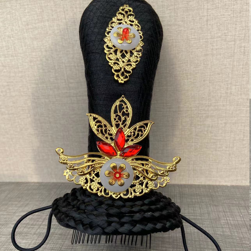 演出服丽人行飞天发鬓复古头饰