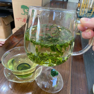 （纯手工)六安瓜片2025新茶明前金寨高山绿茶兰花香口感醇厚250克