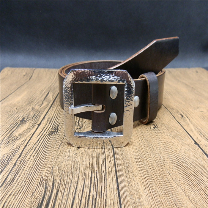 手工定制头层牛皮J&F j.baker JF英国马缰革马具针扣真皮腰带皮带