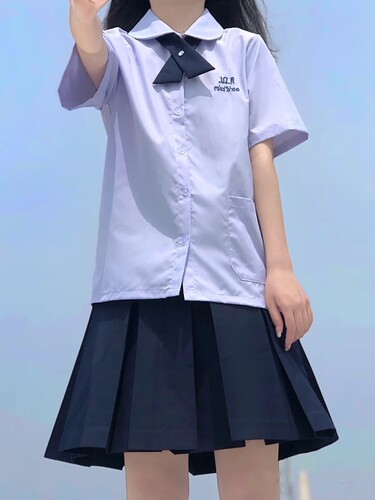 jk娜诺禁忌女孩箱褶短裙泰国校服