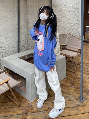 好看卫衣二次元印花星之卡比