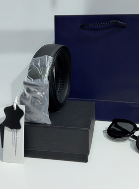 [礼盒装]男装真皮皮带男2025新款男士合金自动扣牛皮腰带高档礼物