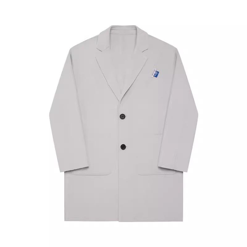 柜1599【商场同款】G男装双面绵羊毛大衣纯色简约中长款毛呢外套