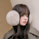 韩版 保暖专业皮草耳包真毛耳捂耳暖耳套女可爱 整皮狐狸毛耳罩冬季