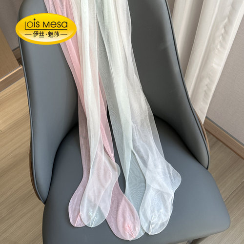 LM显白0D网纱腰薄荷曼波绿丝袜
