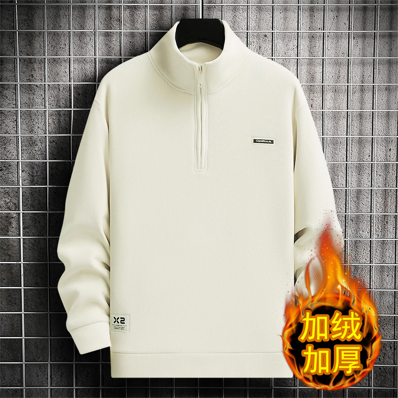 男士秋冬季男士奥粒绒卫衣时尚