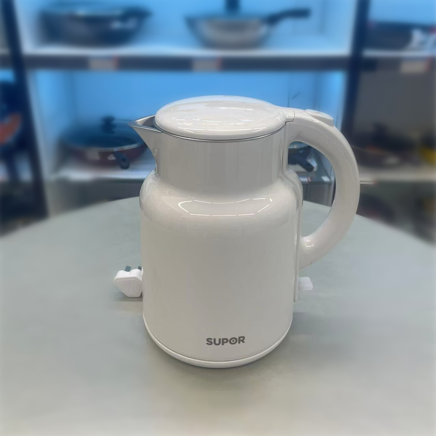 苏泊尔SW-20S87A电热水壶大容量2升 304不锈钢 1800W 双层防烫