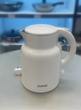 苏泊尔SW-20S87A电热水壶大容量2升 304不锈钢 1800W 双层防烫