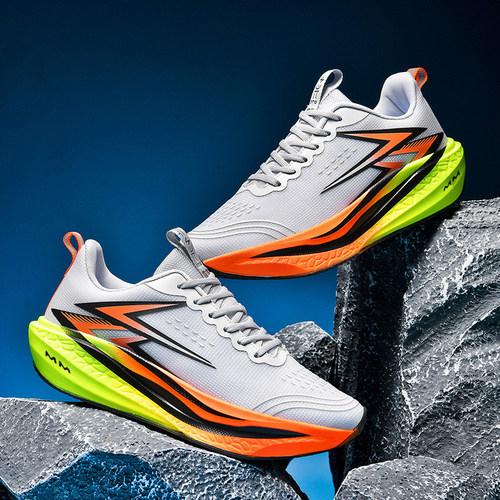 专业碳板跑鞋学生跑步鞋男鞋子大童减震初中生青少年男生运动鞋女