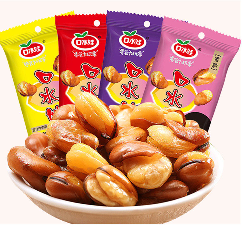 口水娃兰花豆五香烤肉酱汁牛肉味75g*15袋香脆可口蚕豆休闲零食,零食/坚果/特产,豆类制品,淘宝优惠券,粉丝福利购,淘宝优惠卷