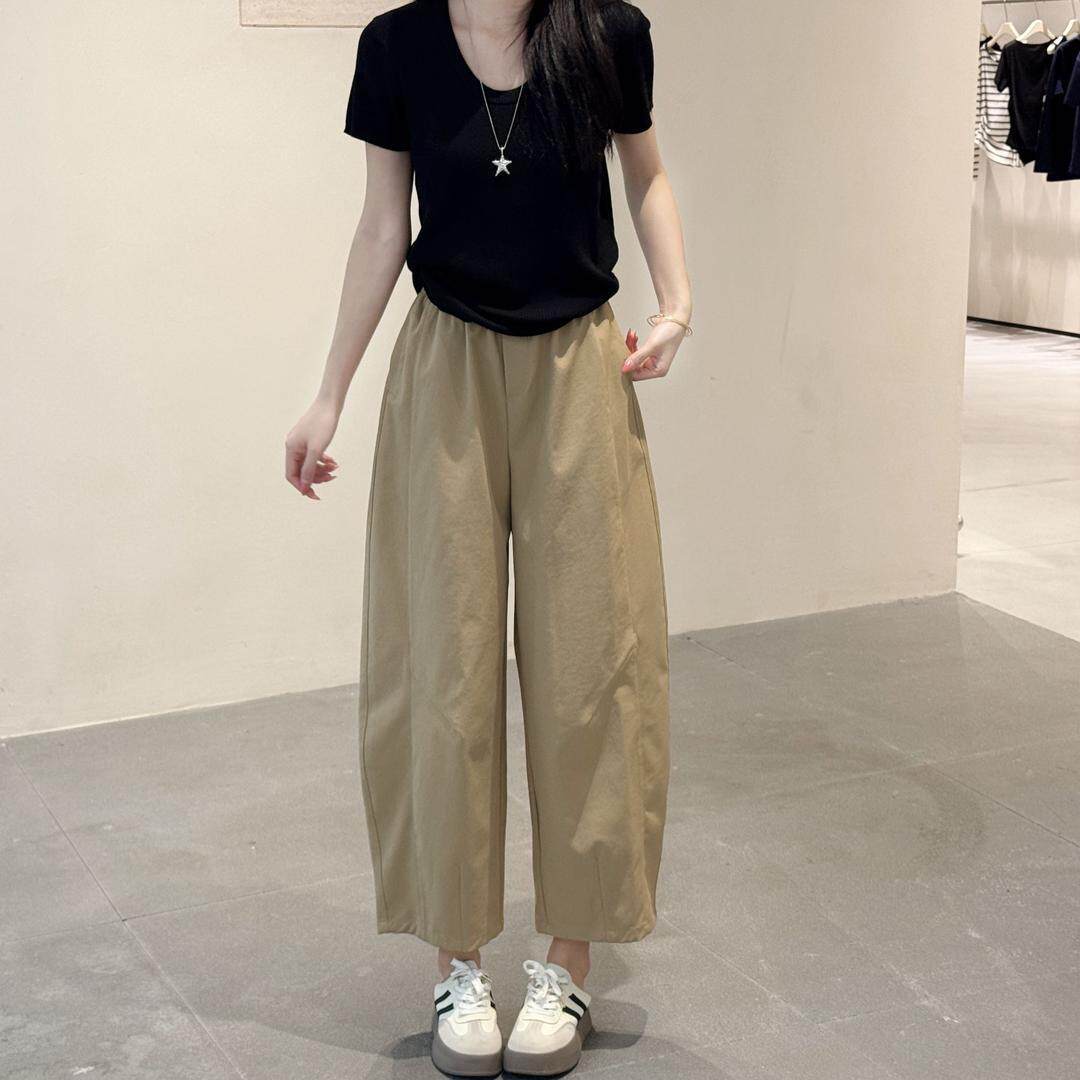 【店夫人定制】夏季新品 巨显瘦 巨遮胯 巨好穿的休闲裤女