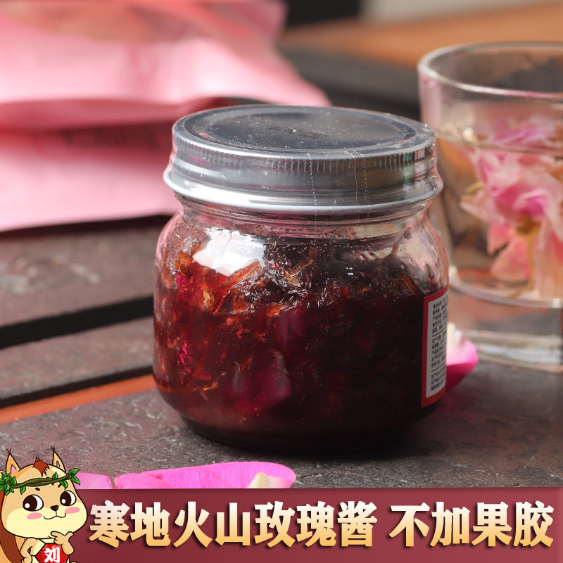 火山玫瑰酱200g黑龙江哈尔滨特产鲜花酱不添加果胶玫瑰鲜花酱,粮油调味/速食/干货/烘焙,果酱/鲜花酱/甜味酱,淘宝优惠券,粉丝福利购,淘宝优惠卷