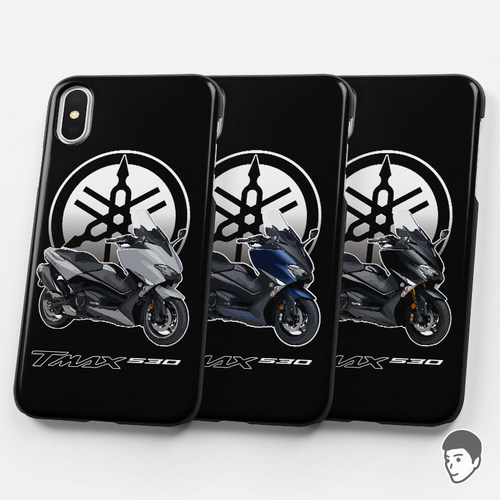 雅马哈TMAX530SX摩托车DX手机壳适用iPhoneXR111213ProMax