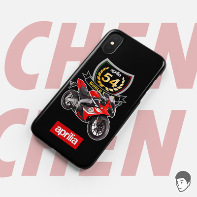aprilia阿普利亚GPR150仿赛摩托车手机壳适用iPhoneXR1213ProMax