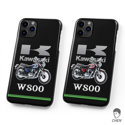 川崎W800摩托车复古硅胶简约