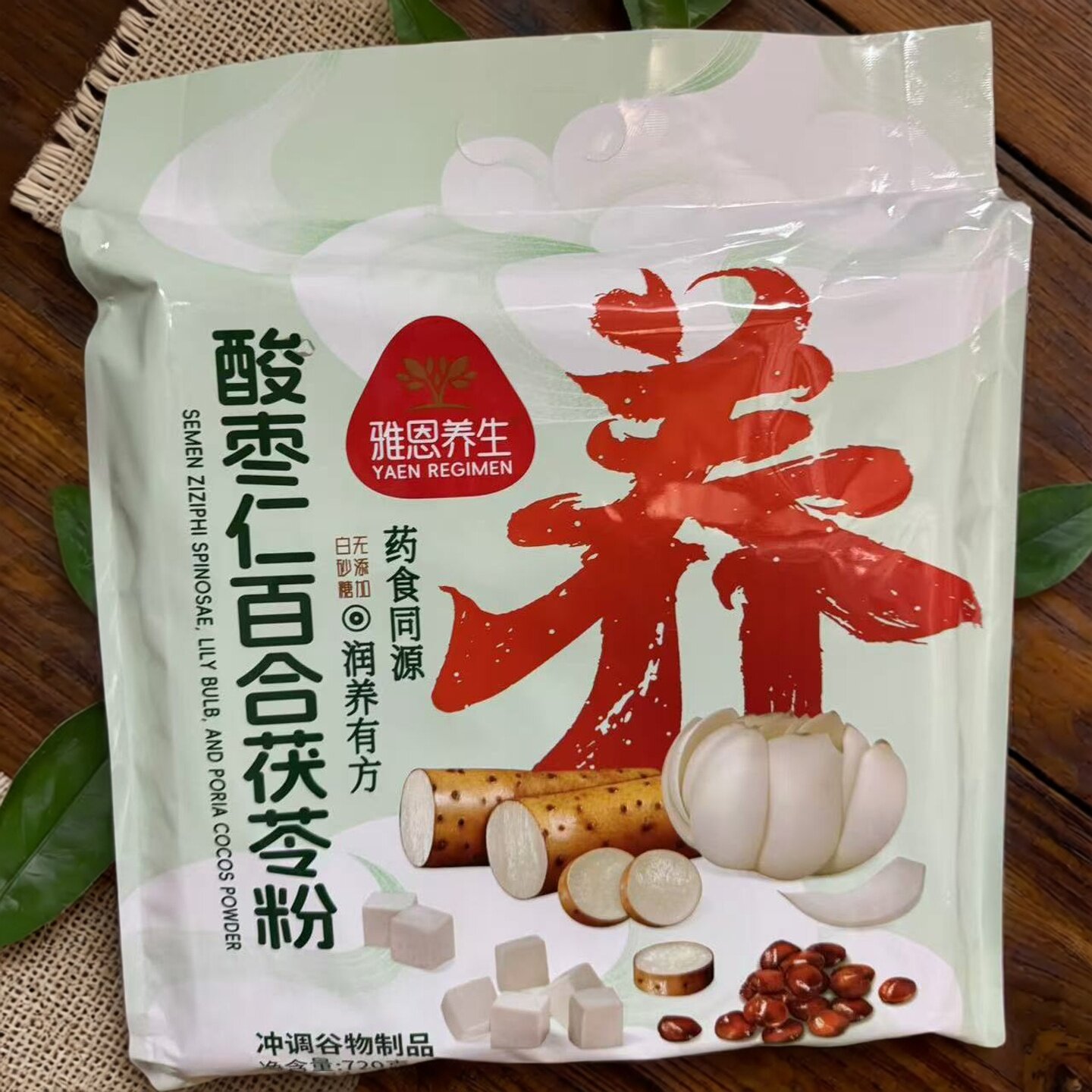 雅恩酸枣仁百合茯苓五谷粉720g