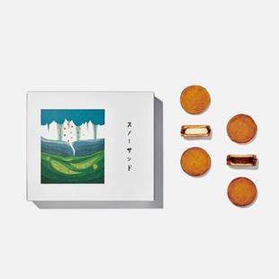 现货日本北海道网红snows新千岁限定夹心曲奇2种8枚