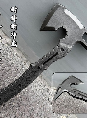 塑胶工兵斧橡胶斧头道具玩具斧训练道具cos战斧军迷用品仿真模拟