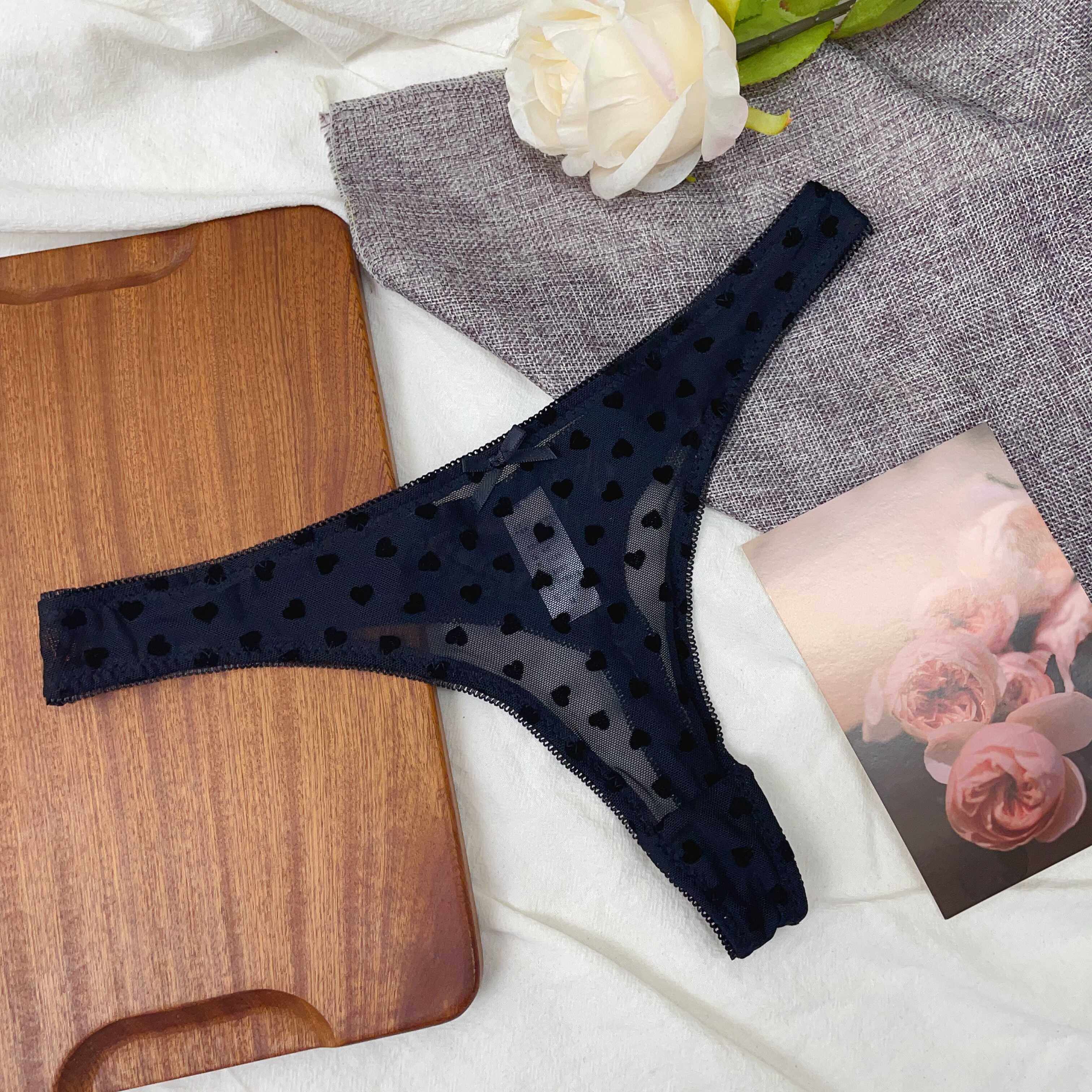 少女舒适爱心网纱T裤欧美丁字裤女士性感低腰超薄透视女生内裤,女士内衣/男士内衣/家居服,女丁字裤,淘宝优惠券,粉丝福利购,淘宝优惠卷