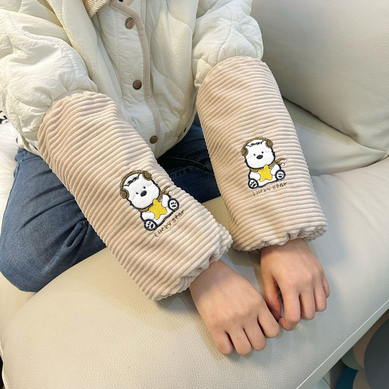 西高地可爱卡通长款袖套女工作秋冬季羽绒服专用套袖外套护袖手袖,家庭/个人清洁工具,围裙套装,淘宝优惠券,粉丝福利购,淘宝优惠卷