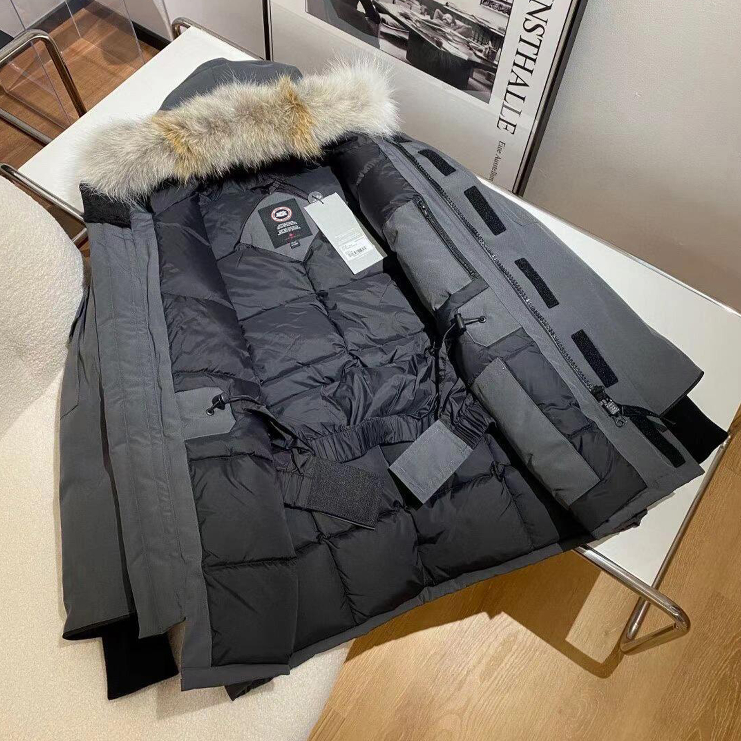 大鹅羽绒服男女东北零下40度外穿冬季08远征中长款外套派克服大衣