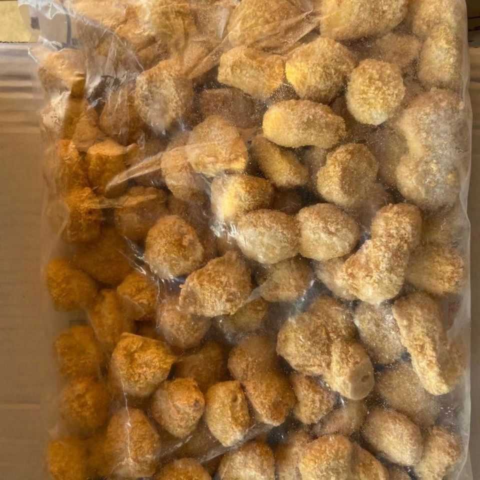 三统万福鱿米花鸡排店特色小吃一箱20斤10包装包邮油炸汉堡店图片