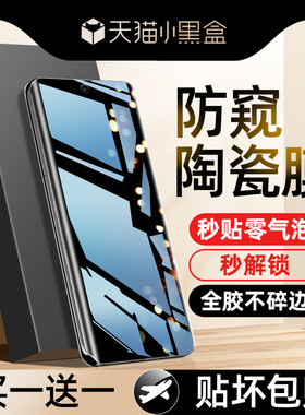 我龙适用华为nova13钢化膜nova12手机膜novo11/7防窥陶瓷ultra新款hinova9保护贴膜nove8pro曲面10por防偷窥