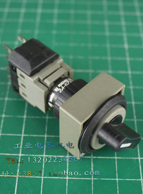 原产进口 正品 FUJI 富士 AH225-P2 Ф16 两档 转换开关