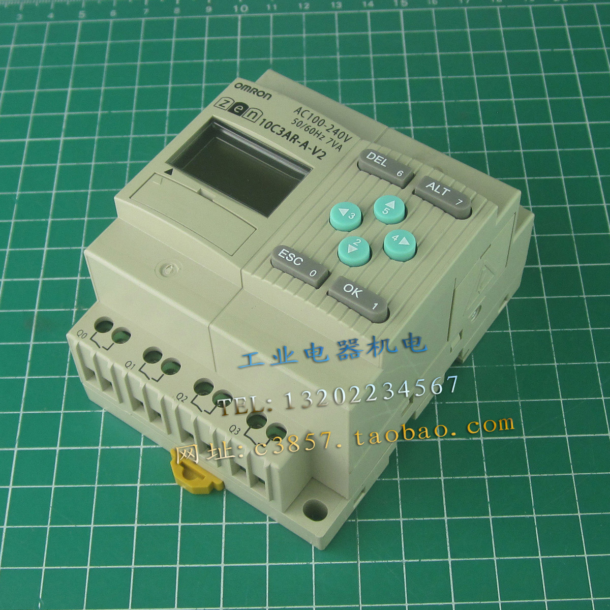 进口 正品  ZEN-10C3AR-A-V2  PLC  可编程控制器  100-240VAC