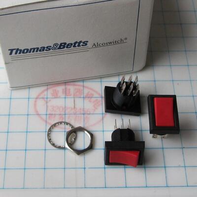 进口正品 THOMAS&BETTS TRD23N12QC 274-2312-0000A 微型船型开关