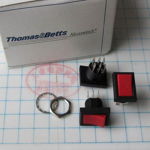 进口正品 THOMAS&BETTS TRD23N12QC 274-2312-0000A 微型船型开关