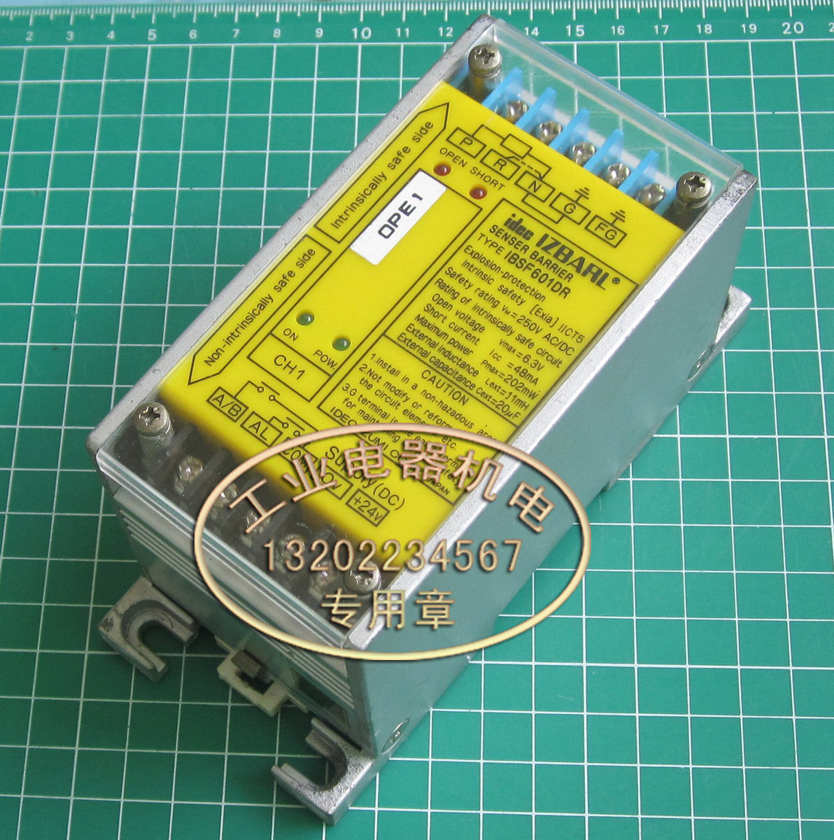 进口 正品 idec 和泉 IBSF601DR  继电器 光电放大镜