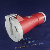 332C6W 工业插头插座 4芯 进口 IP67 ABB 32A 移动插座 正品