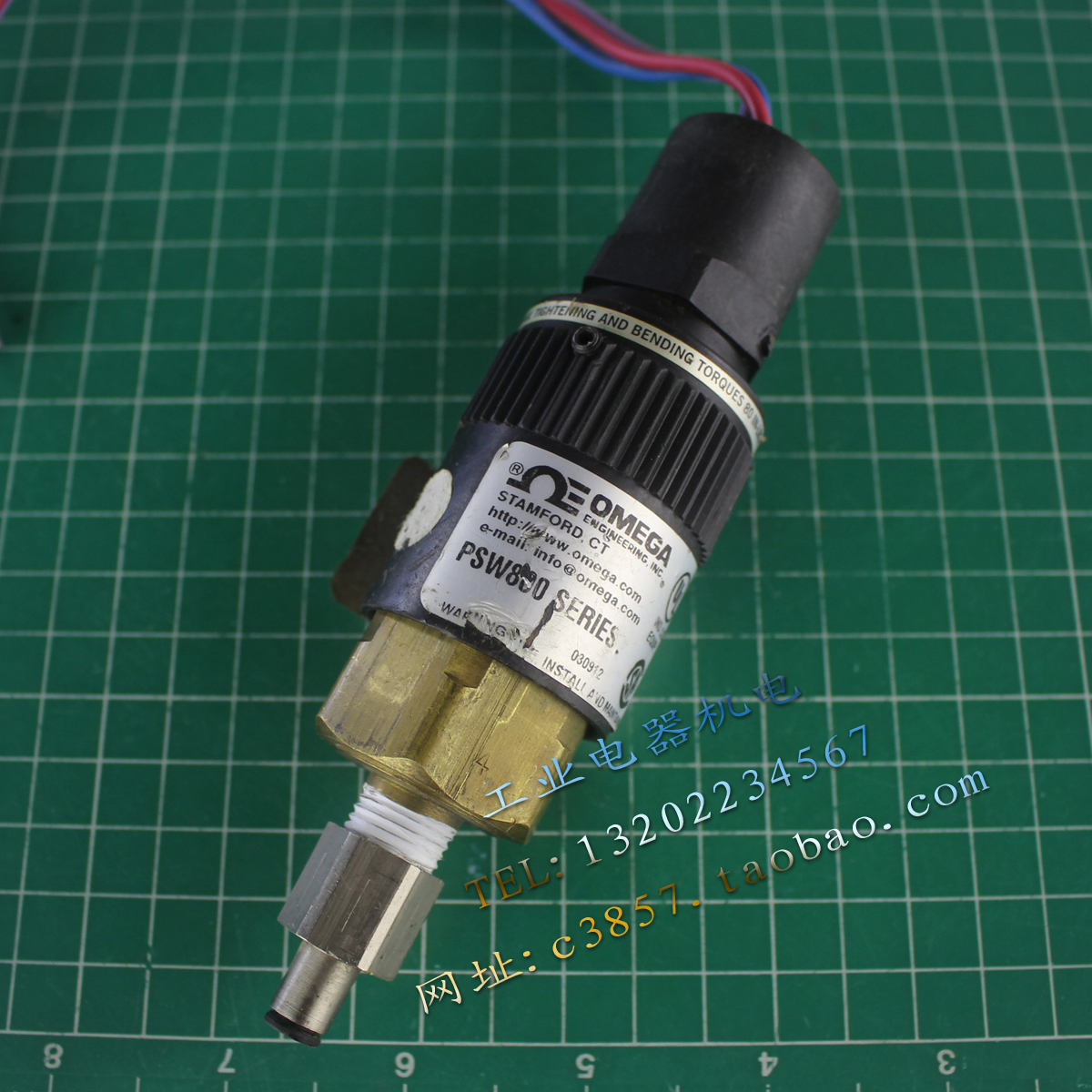 美国 OMEGA PSW800 SERIES 压力传感器 PSW-805 1000PSI 6.9MPa