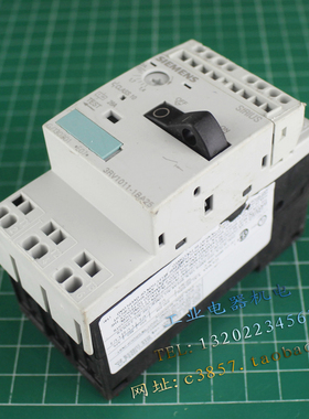 正品 SIEMENS 3RV1011-0BA25 电机保护器 1.4-2A 断路器 带触点