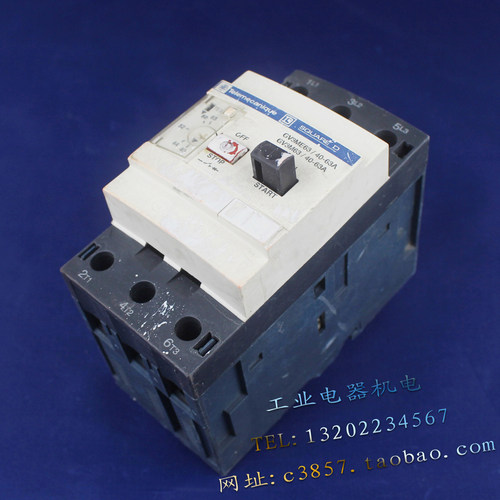 正品 Telemecanique 施耐德 GV3ME63 40-63A 电机保护器 GV3M63