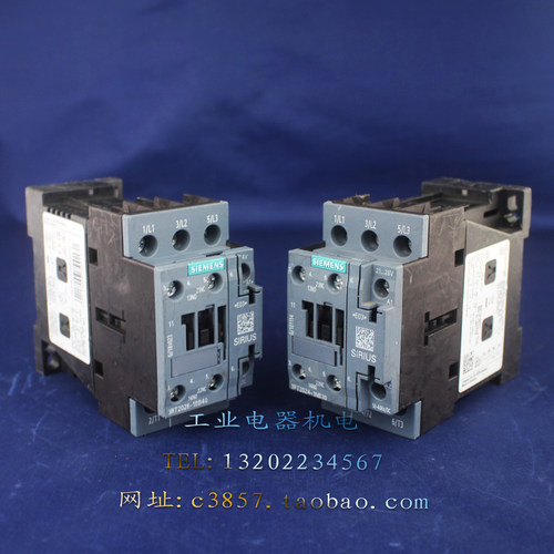 SIEMENS 3RT2026-1BB40 24VDC 接触器 3RT2024-1NB30 21-28VAC/DC