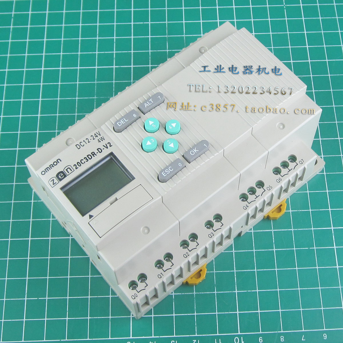 全新 进口 正品 ZEN-20C3DR-D-V2  PLC  可编程控制器  DC12-24V
