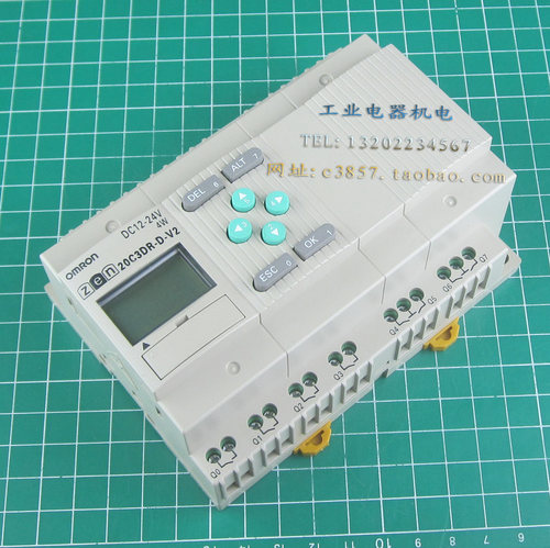 全新 进口 正品 ZEN-20C3DR-D-V2  PLC  可编程控制器  DC12-24V