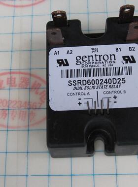 进口 正品 GENTRON SSRD600240D25  固态继电器
