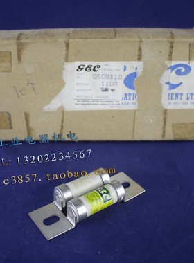 进口 正品 GEC Alsthom CSCB 110 熔断器 110A 660VAC 速溶保险管