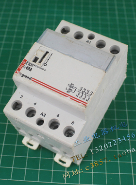 进口 正品 Legrand 罗格朗 04070 40A 模块式接触器 400VAC