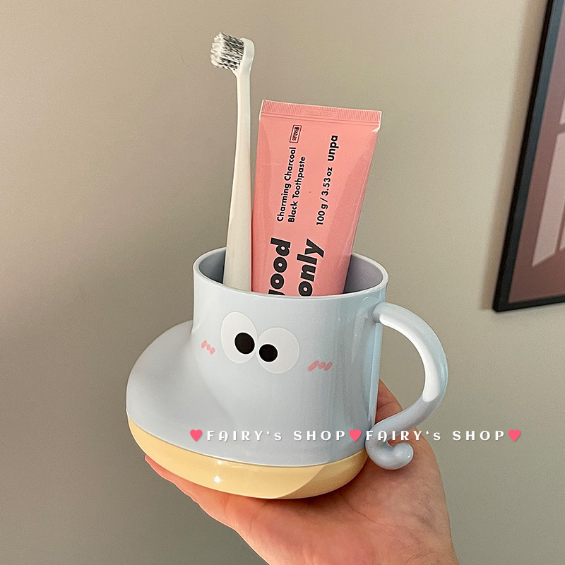 可爱漱口杯家用宿舍牙杯牙缸儿童刷牙杯情侣学生高颜值卡通洗漱