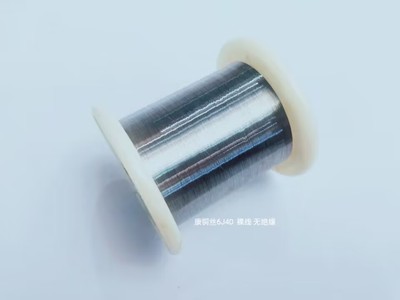 裸康铜丝6J40 无绝缘 46SWG 直径0.061mm 169欧/米（1米）211016