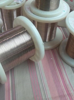 锰铜丝Φ0.12mm 41.55Ω/m 裸线 无绝缘（6J12）1米